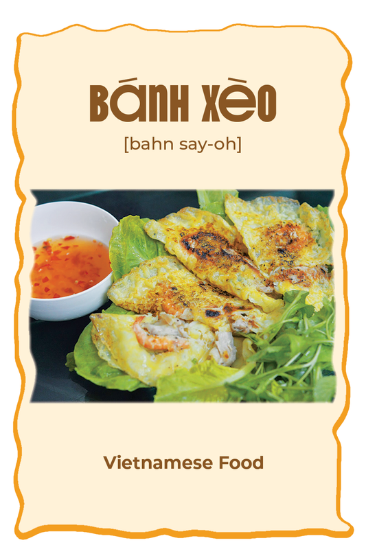Vietnamese Food Pack (60 flash cards + 10 bonus cards)
